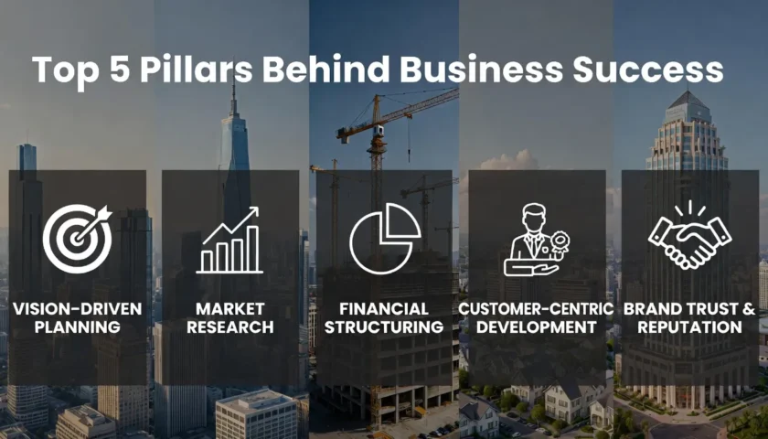 Top 5 Pillars Behind Business Success
about Shravan Gupta